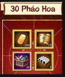 30 pháo hoa HSD 07/05